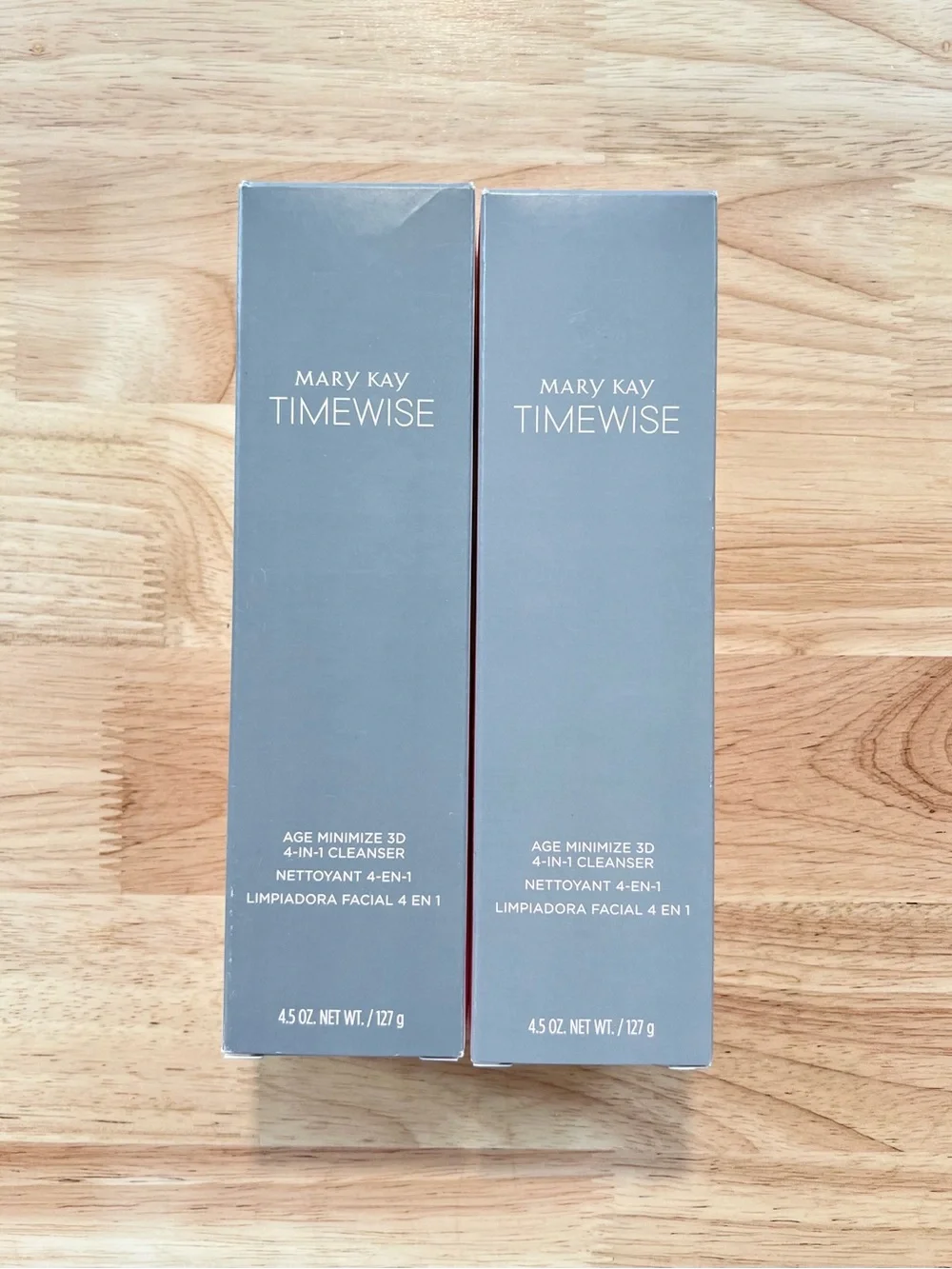 Mary Kay TimeWise AGE MINIMIZE 3D 4 in 1 CLEANSER Combination to Oily - TWO PACK